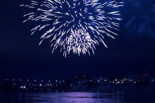 August Fireworks on the Ottawa River