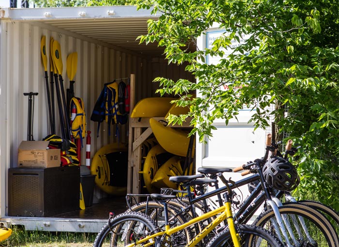 Bike rentals in Jacques-Cartier Park in Gatineau, Quebec